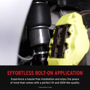 Volkswagen GTI Suspension Kit - Rear - Air Lift - Performance with Air Spring End Caps, Progressive-rate Bellows, 32-level Damping Adjustment - Silver - `06-`14